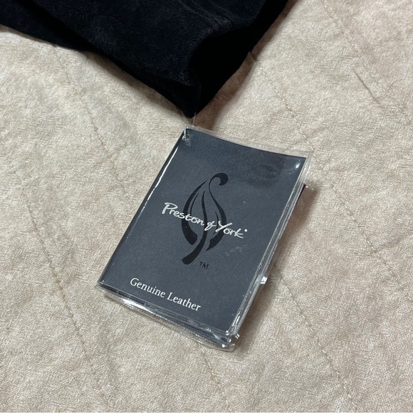 Preston And York Medium Women's Full Zip Suede Jacket Jet Black - Picture 7 of 7